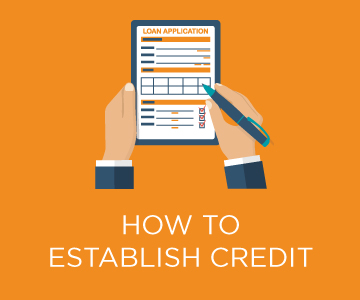 How to Establish Credit (Infographic)